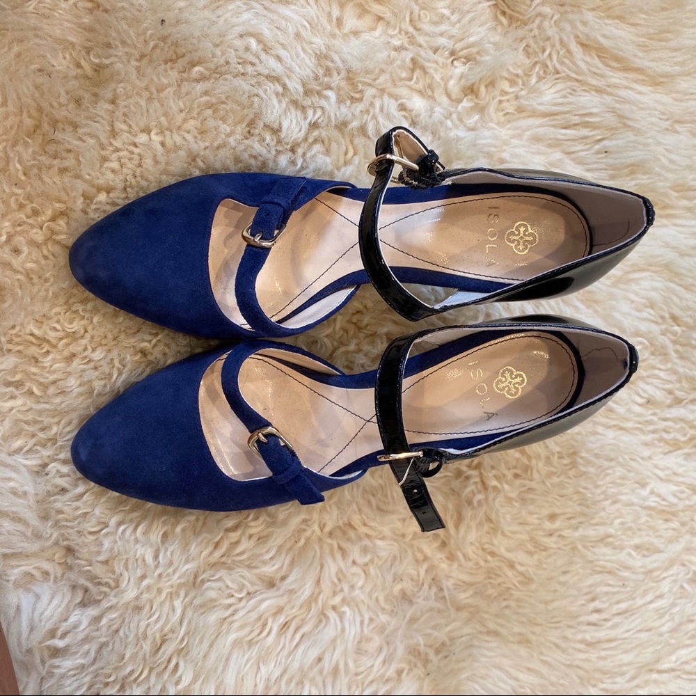 ISOLA colorblock heels